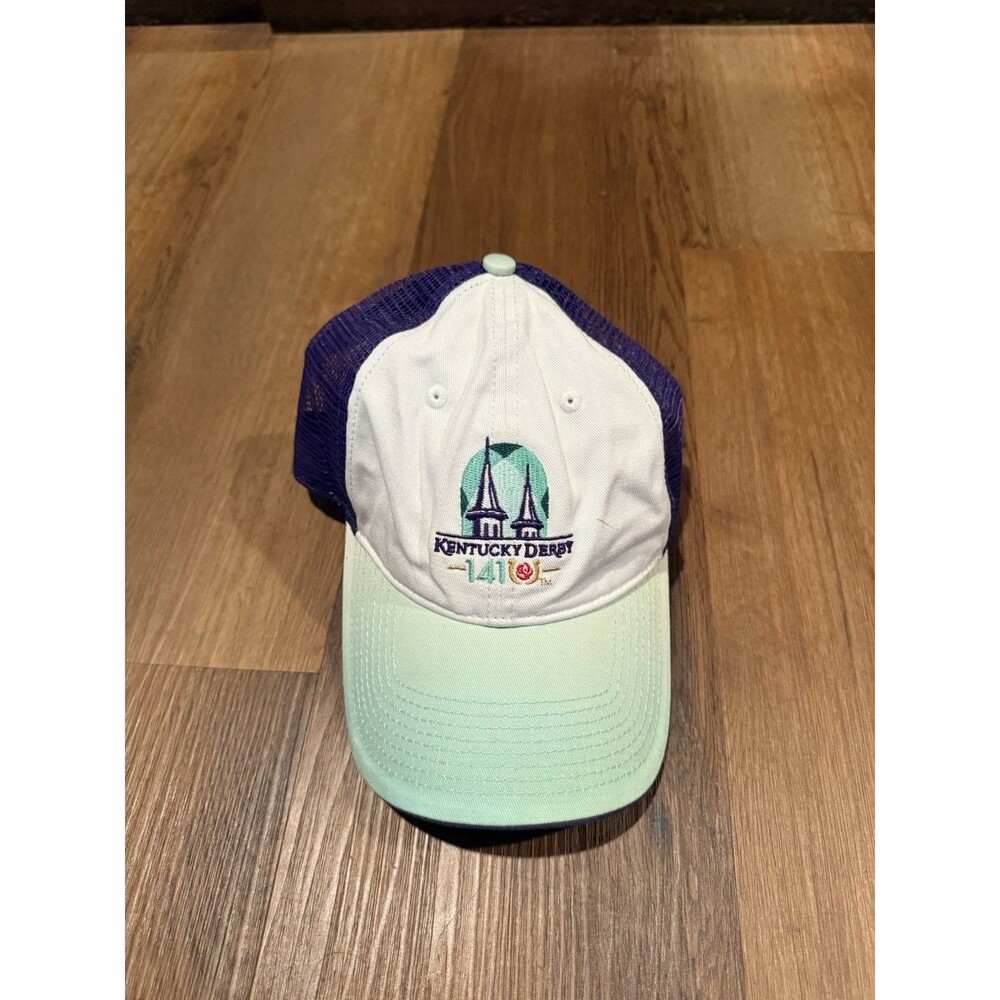 Official Kentucky Derby Snapback Hat 141st 2015 Trucker Baseball Cap Mesh